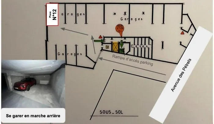 דירה Un Nid Au Marche A *